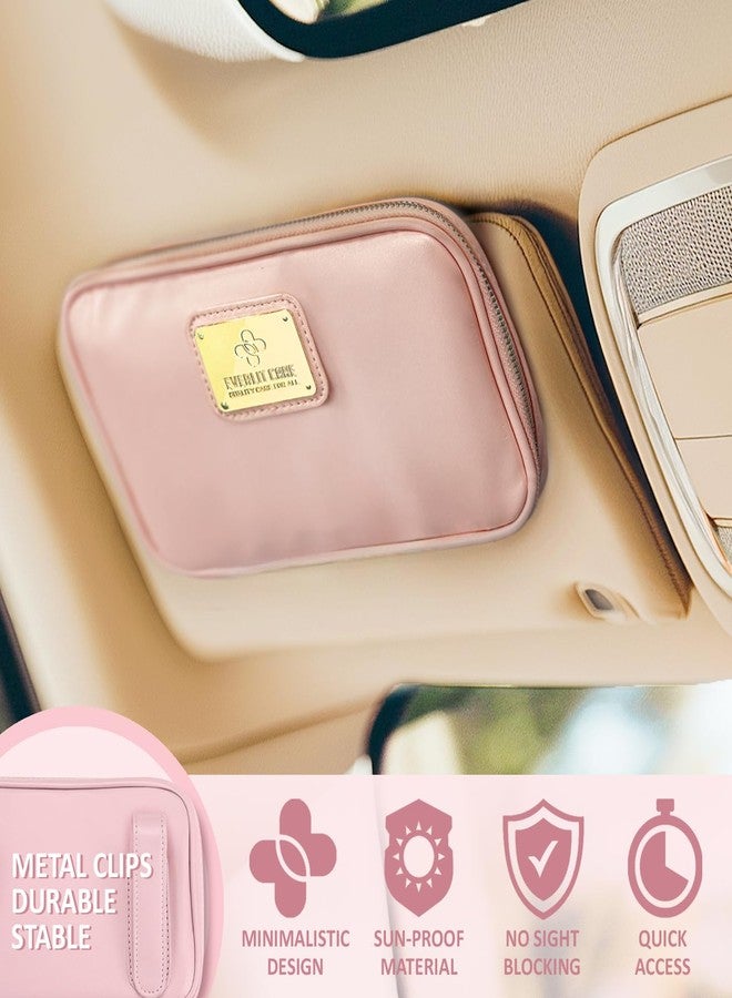 EVERLIT CARE Car First Aid Kit with Emergency Supplies Survival Gear Including Window Breaker Disposable Urine Bag Mountable Survival Kit for Family Travel in Car (Pink) - Image 4